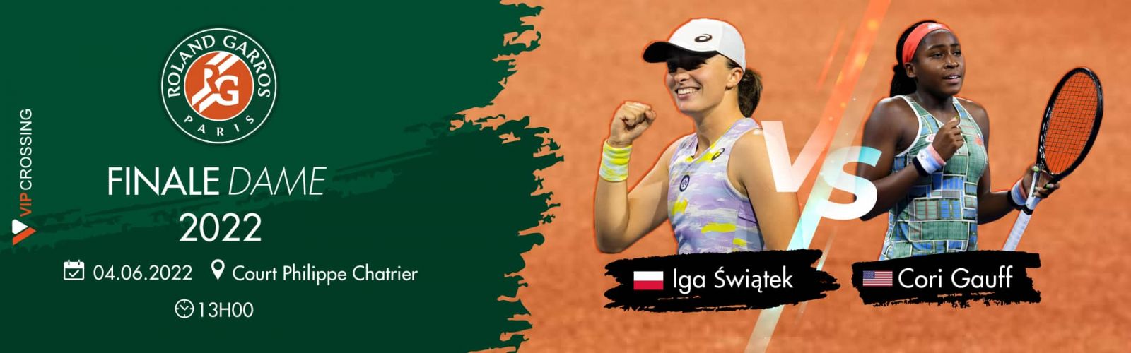 Finale dame Rolland Garros 2022